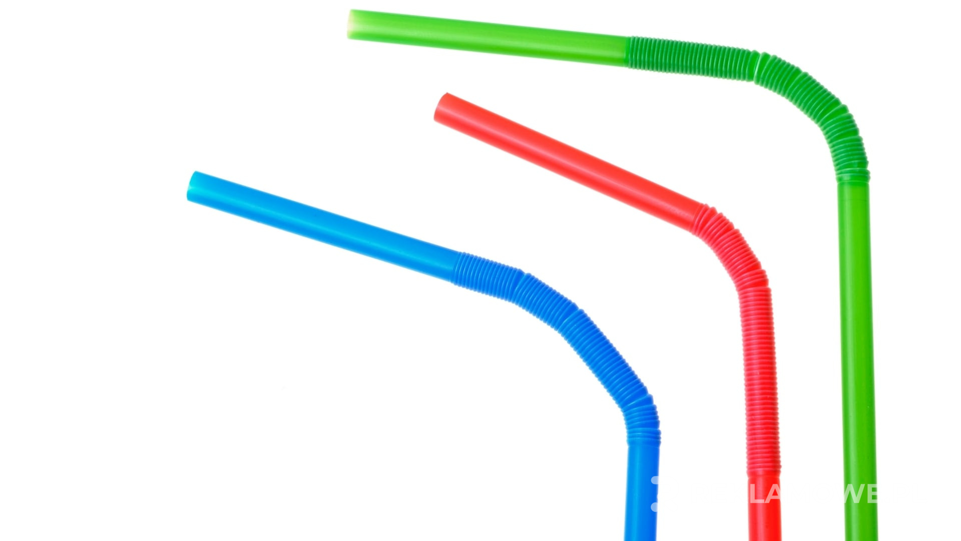 Kolorowe słomki reklamowe