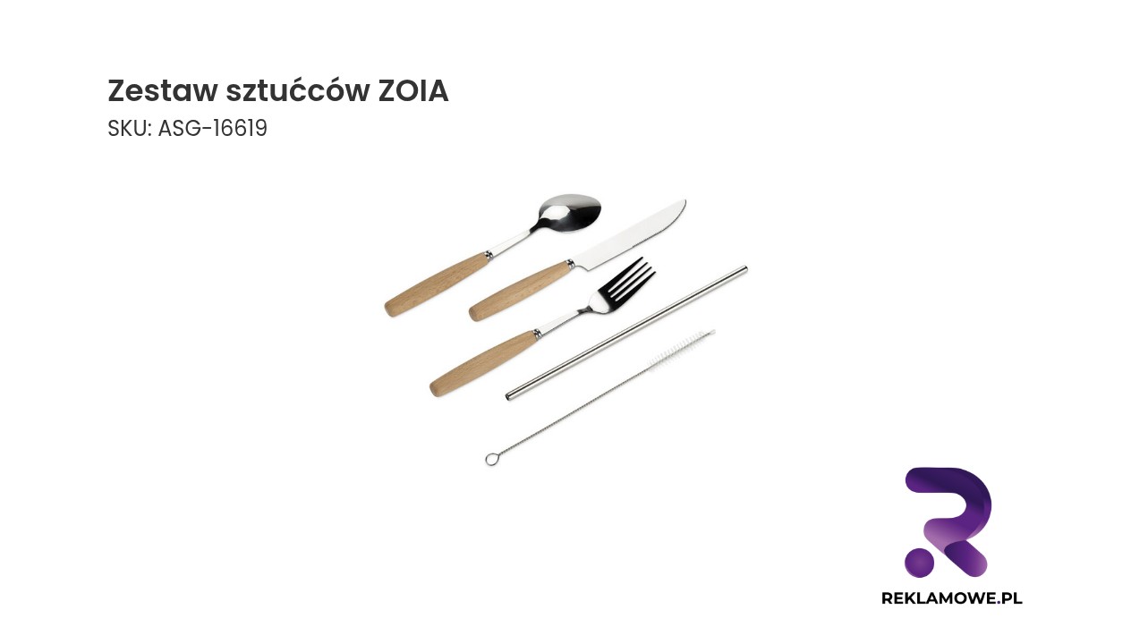 Zestaw sztućców ZOIA Zestaw sztućców ZOIA – elegancki komplet sztućców do codziennego użytku